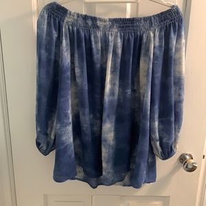 Off the shoulder blouse